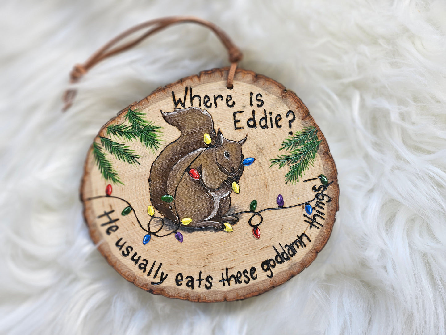 Squirrel Ornament
