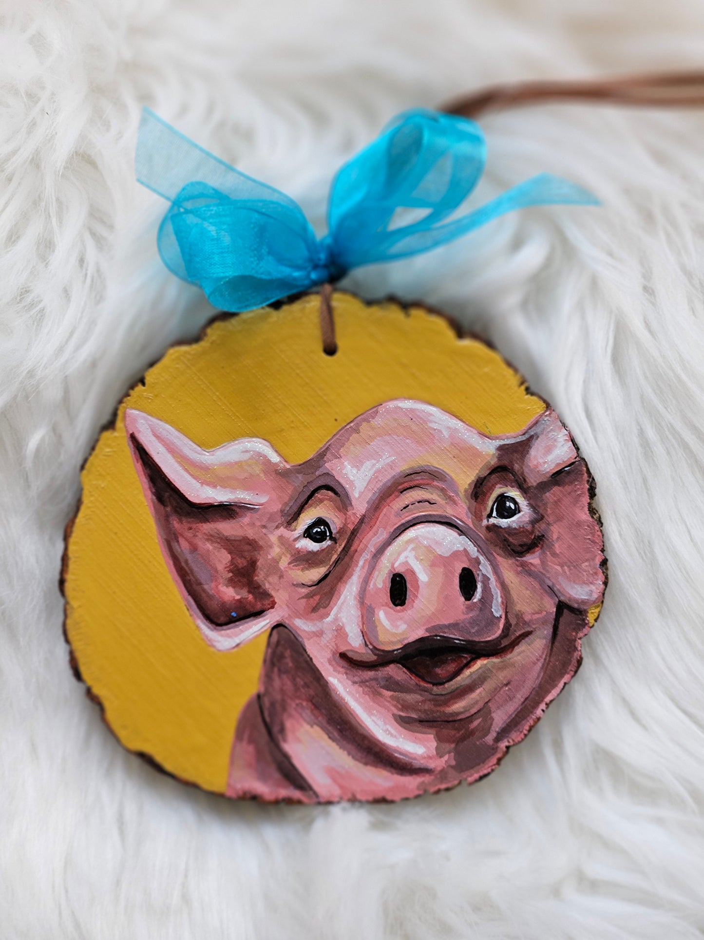 Farm Animal Ornament set