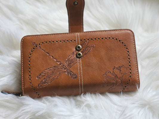 Dragonfly Wallet/Wristlet-SOLD