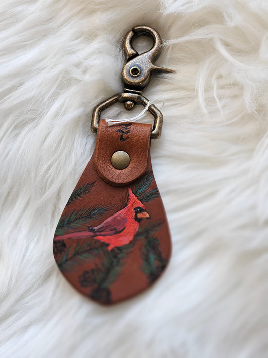 Cardinal Bag Tag