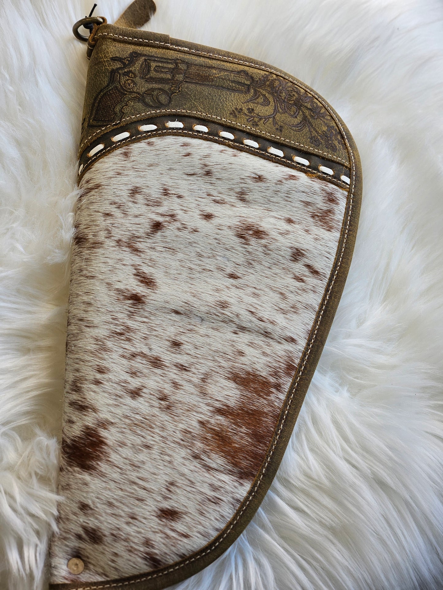 Large Cowhide Case