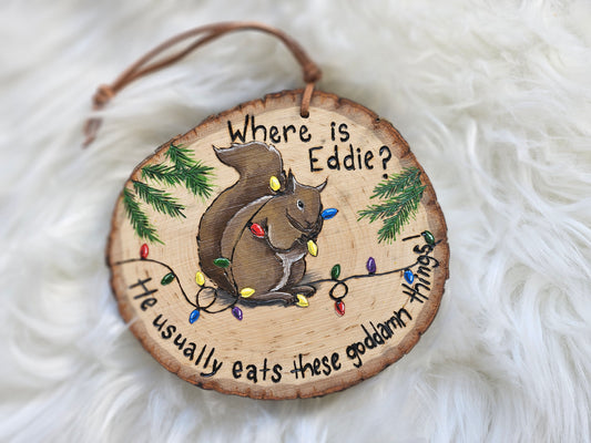 Squirrel Ornament